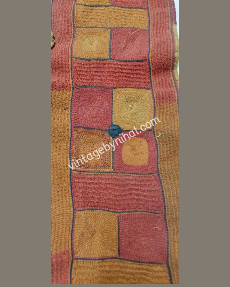 Vintage Banjara textile/Antique Banjara embroidered patch